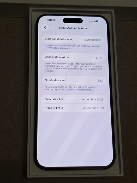 iPhone 15 Pro Max 256GB Black