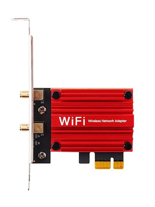 PCE-AX1800S-PCI-E Wifi 6 Двухдиапазонная PCI WiFi+Bluetooth ПК адаптер
