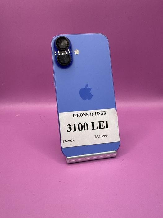 Iphone 16 128gb baterie 99 •Matei Amanet Crangasi•83280