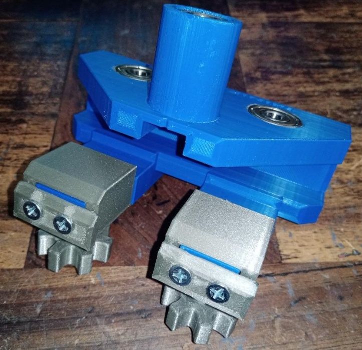 Sablon de mobila din plastic dur pentru minifix 15 v.1.1 prese