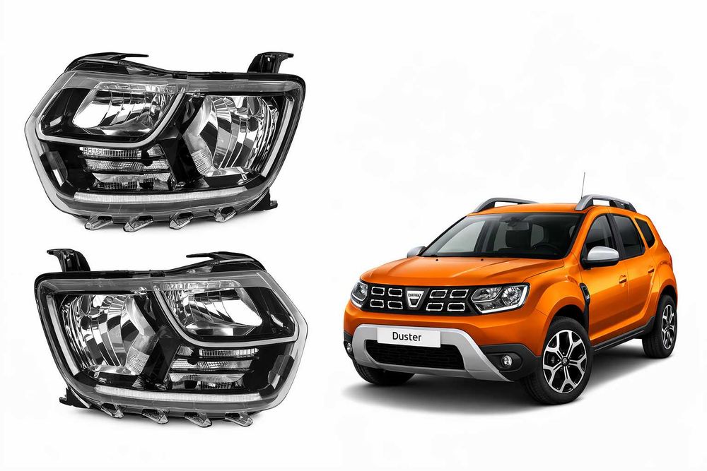Фарове Фар за Дачия Дъстър 2018 - 2021 / Dacia Duster /