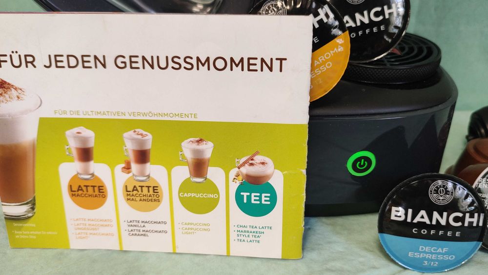 Кафемашина с гаранция 1 година NESCAFÉ® Dolce Gusto Krups Infinissima.Black