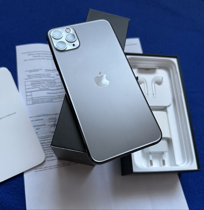 iPhone 11 Pro Max. 256 Gb. Полый комплект. Айфон 11 Про Макс.