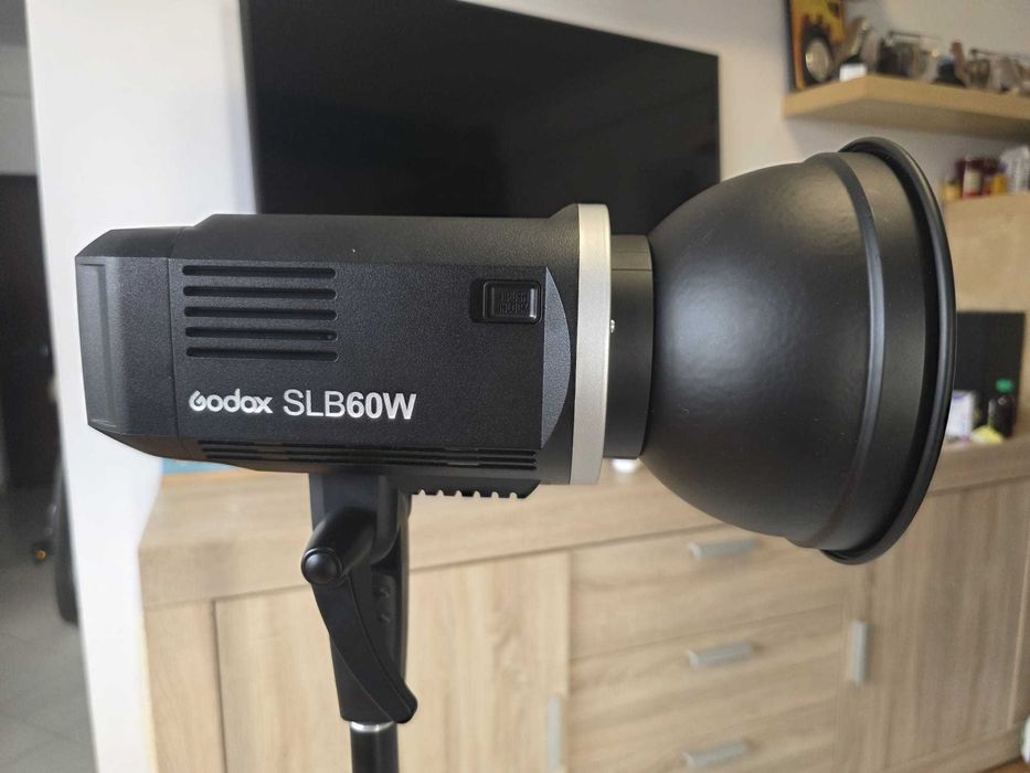 Godox SLB60W lumină portabila+studio cu softbox și stativ-ca nou