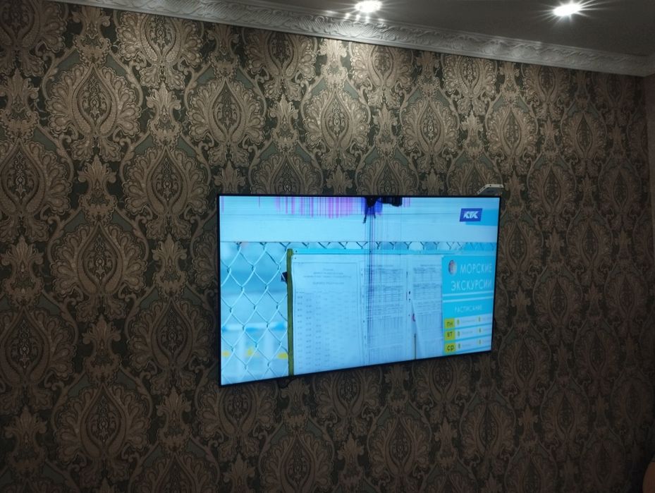 Телевизор с дефектом