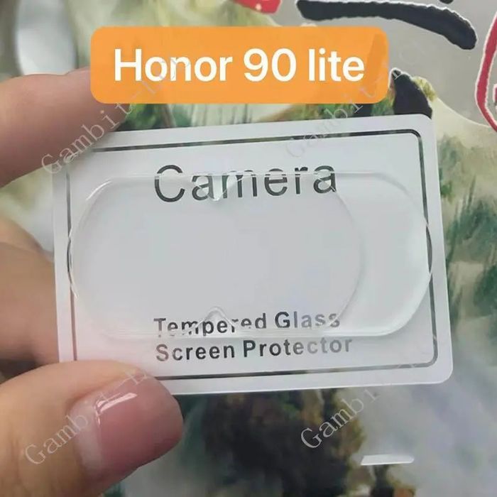 Honor 90 / 90 Lite / 3D 9H Стъклен протектор за камера