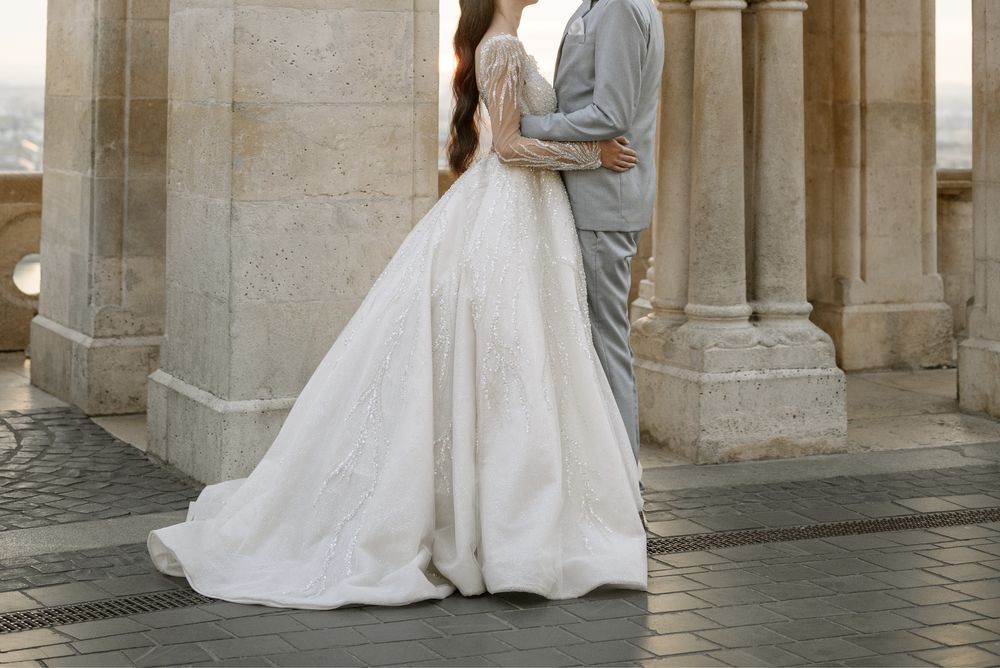 Rochie de mireasa tip printesa