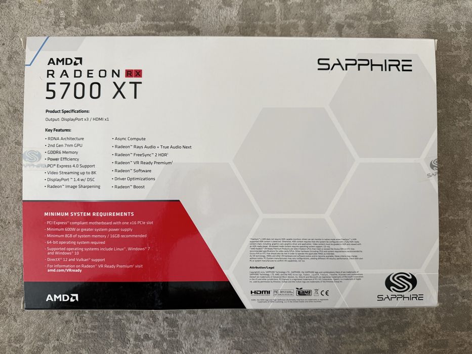 Placa video AMD RADEON RX 5700 XT  8GB Reference | Cutie