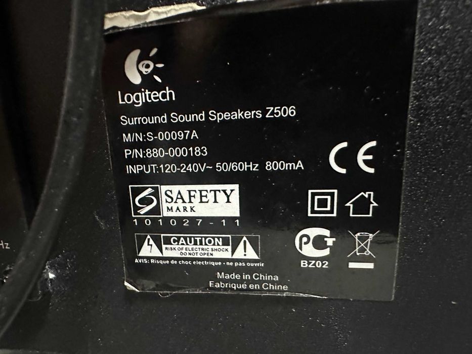 Тонколони , буфер Logitech Z506 5.1 за компютър