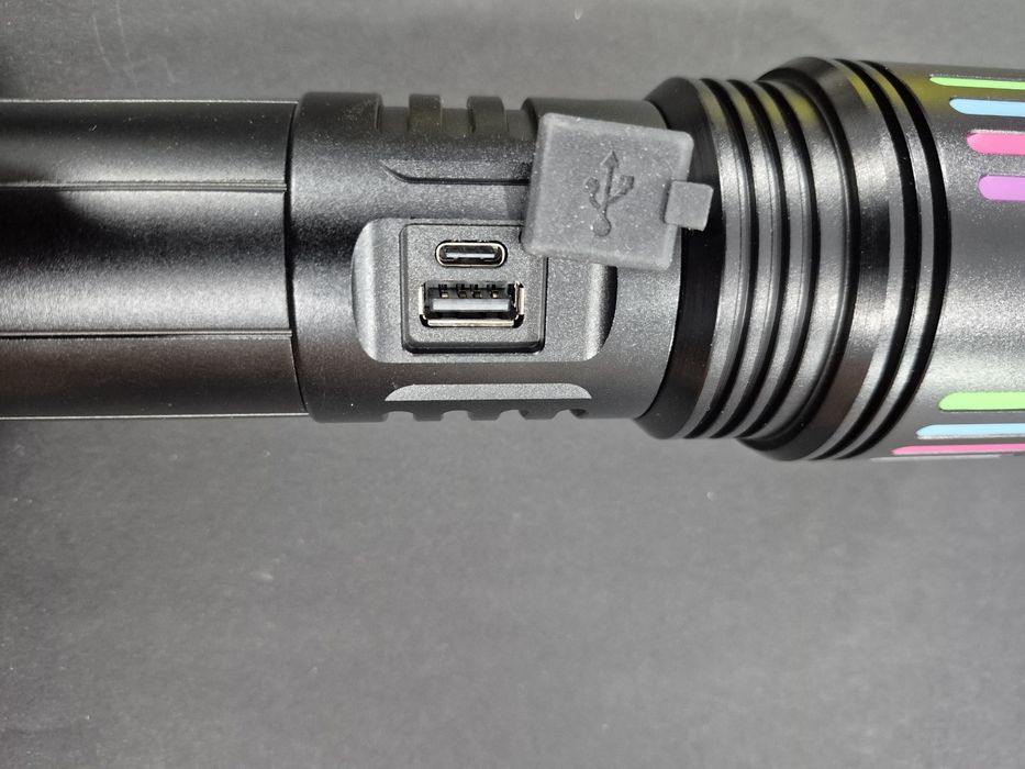 Супер силен LED фенер COBA CB-W517 ,2000м