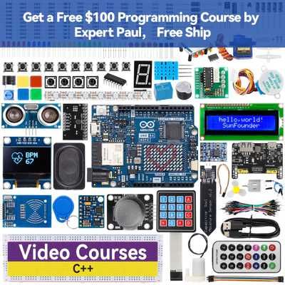 Kit SunFounder Elite Explorer cu Arduino Uno R4 WiFi original,sigilat