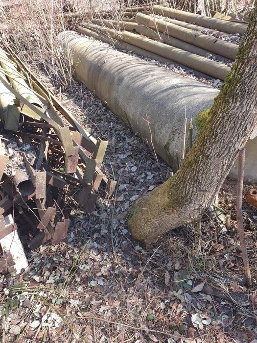 13 țevi de 5,2m și 30 ferme pentru construcția hală metalică / Țeavă d