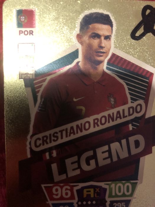 Carti de fotbal lengendare de pe pachete