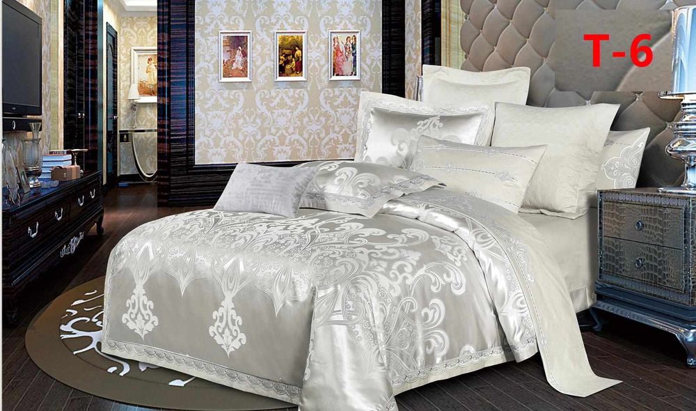 Lenjerii Jacquard satinat