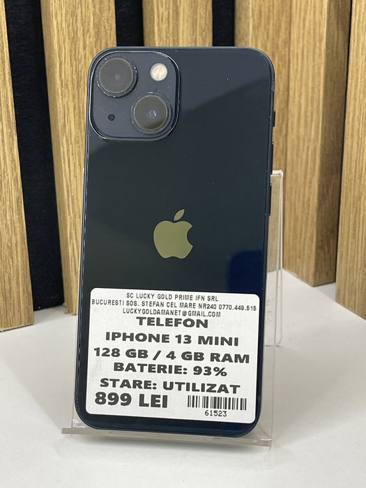 Iphone 13 Mini 128Gb 93% baterie Garantie / Factura #61523