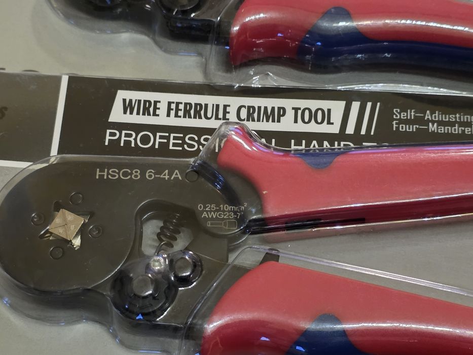 Клещи за кримпване на кабелни накрайници - Кримпващи клещи