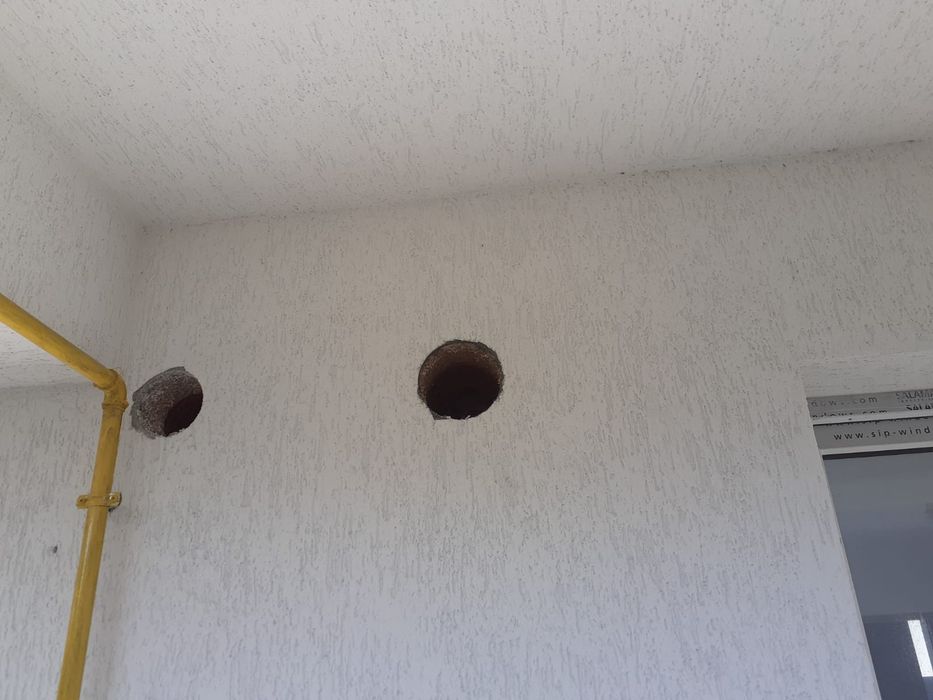 Carotare gauri gaura hota gaura centrala aer conditionat aerisire