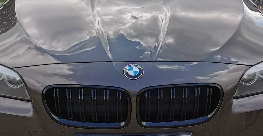 Negru Lucios Grile Nari Duble M Bmw F10 F18 F11 Piano Black M5 Look