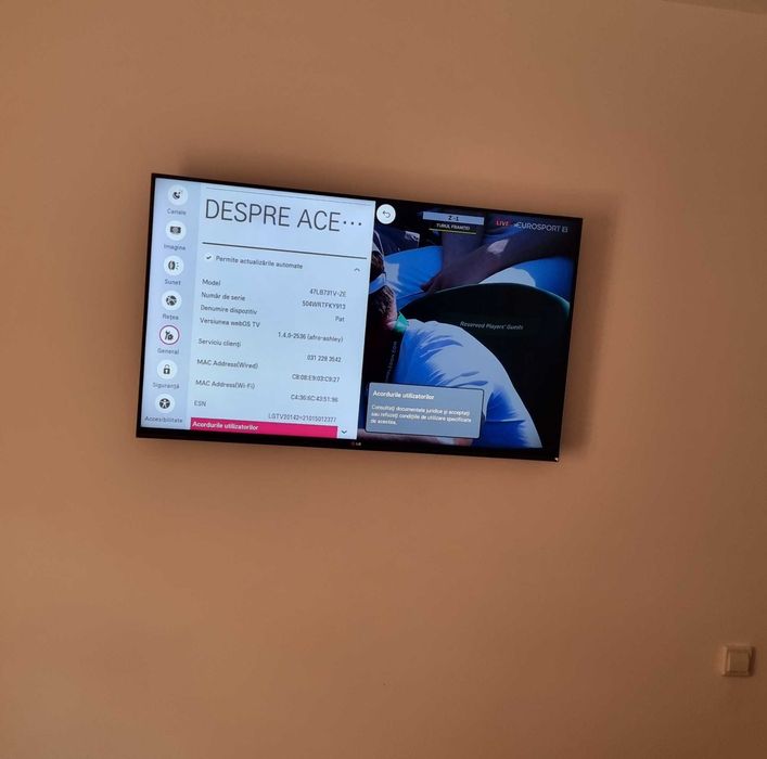 Tv LG Smart 120 cm