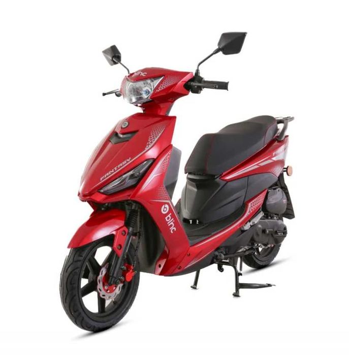 Scuter Blinc Fantasy 50cc, culoare rosu/gri