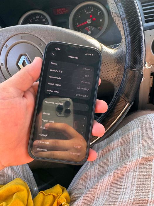 iPhone 14 blue 92%sănătatea bateriei