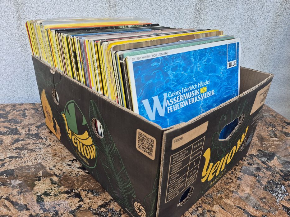 Vând colecție 100lp discuri vinil Deutsche Grammophon muzică clasică