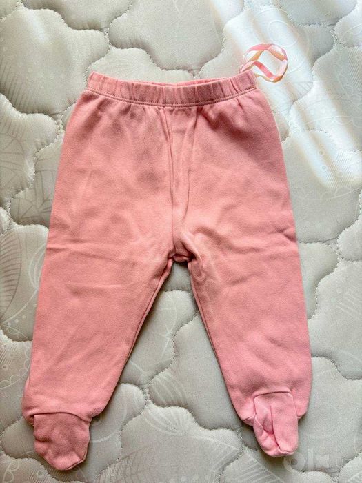 Розовые ползунки LC Waikiki baby с закрытыми ножками, 3–6 мес