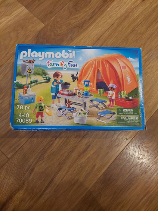Pleymobil къмпинг с палатка