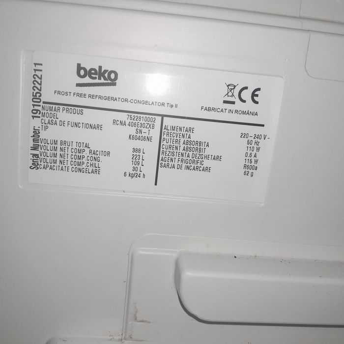 Combina frigorifica Beko