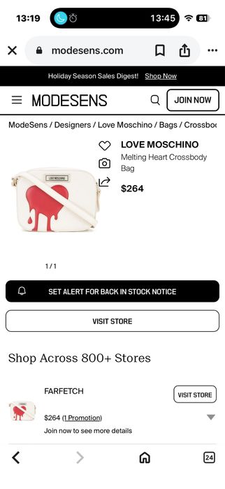 Чанта Love Moschino