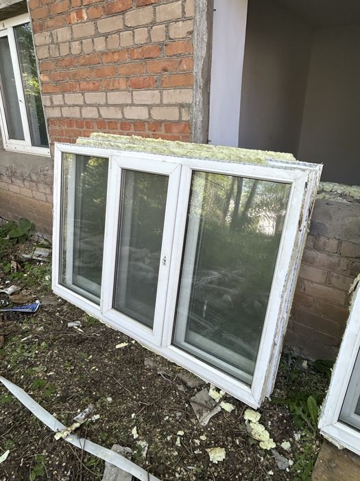 Пластиковые окна б/у
