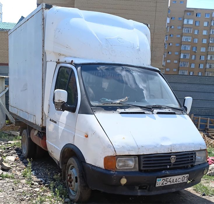 Газель на ходу. Термобудка