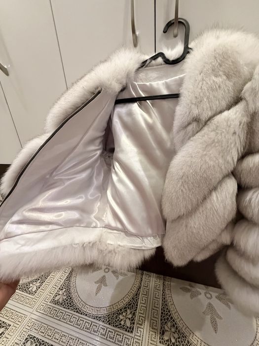 Палтенце кожухче от естествена кожа