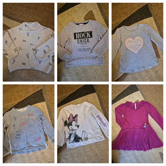 Лот за момиче 3,4 и 5г Mayoral, Carter's, Vanex, Next и гумени ботушки