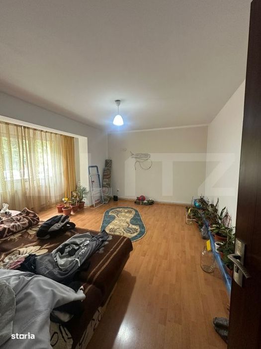 Apartament 3 camere, 64 mp, Manastur, parter, logie, bloc izolat termi — fotografia 1