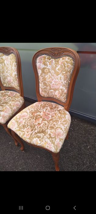 Антични столове бароков стил 4броя