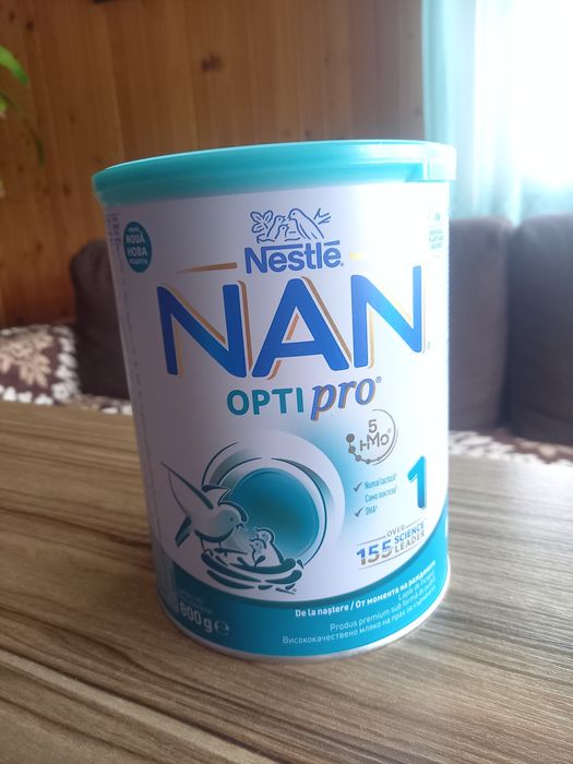 Адаптирано мляко Nestlé Nan Optipro 1