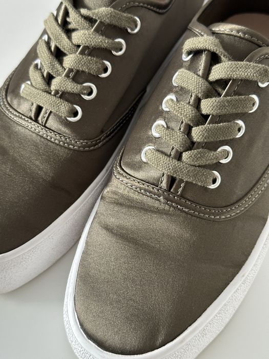 Унисекс маслено зелени кецове