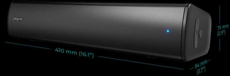 Тонколона с батерия Soundbar Creative STAGE AIR V2, BТ 5.3, USB-C
