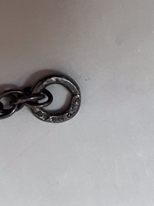 Продам ожерелье.Цепочка из чёрного серебра и чёрным жемчугом