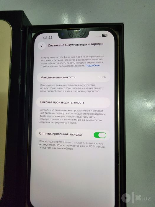 Iphone 13 Pro Max Ideal 128GB Akk 83% Kar Dk Full Srochna