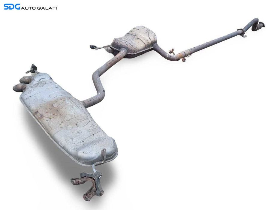 Ansamblu Complet Evacuare Toba Tobe Teava Esapament Intermediara Finala Volkswagen Tiguan 1 5N 1.4 TSI 2007 - 2016 [LC4403]