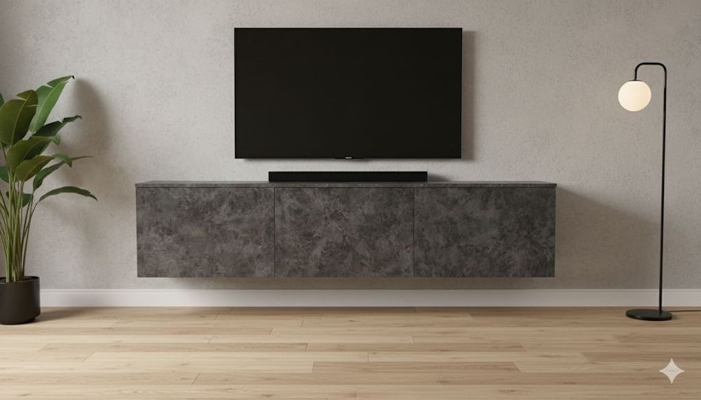 Подвесная ТВ тумба