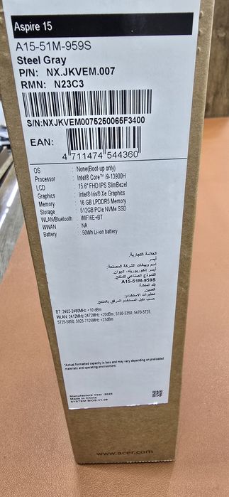 Ноутбук Acer Aspire 15