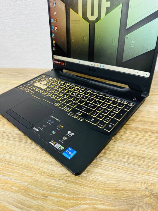 ASUS TUF Core i5-11Gen+RTX3050 Премиум Игровой ноутбук с Гарантией