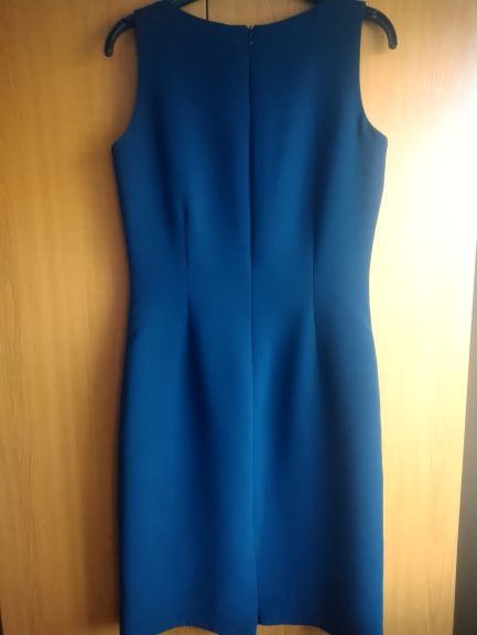Rochie bleumarin, model clasic, marime 40