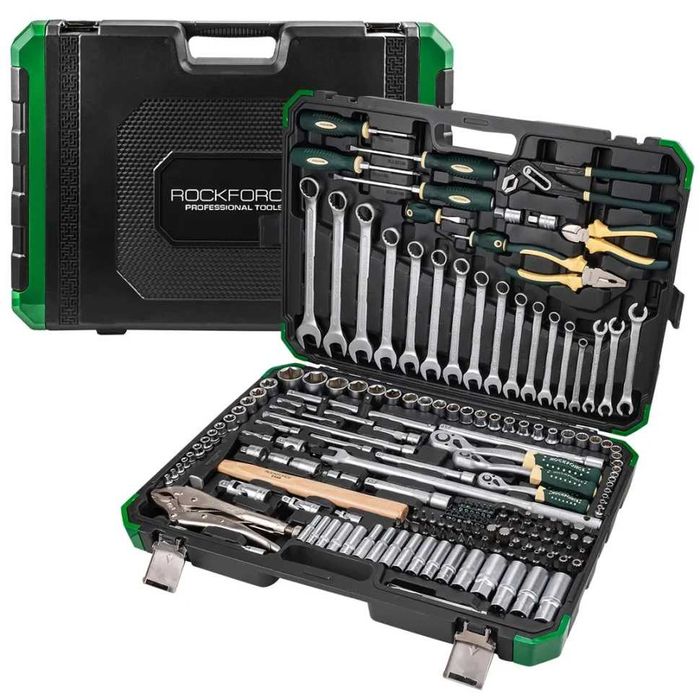 ГЕДОРЕ 202+2 ЧАСТИ 1/4″, 3/8″, 1/2″ Профи Серия ROCKFORCE