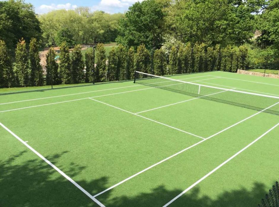 Havaskor/professional tennis maydonlari qurish xizmati. Теннисный корт
