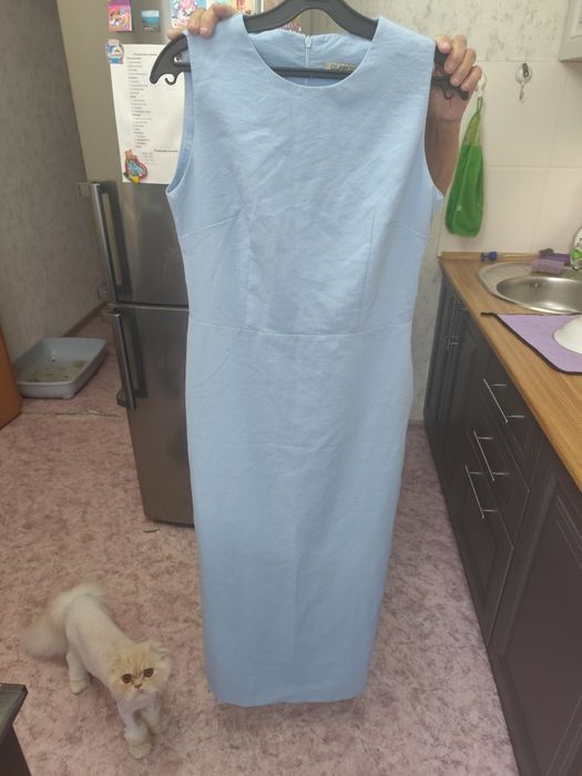 Женское летнее платье лён новое.