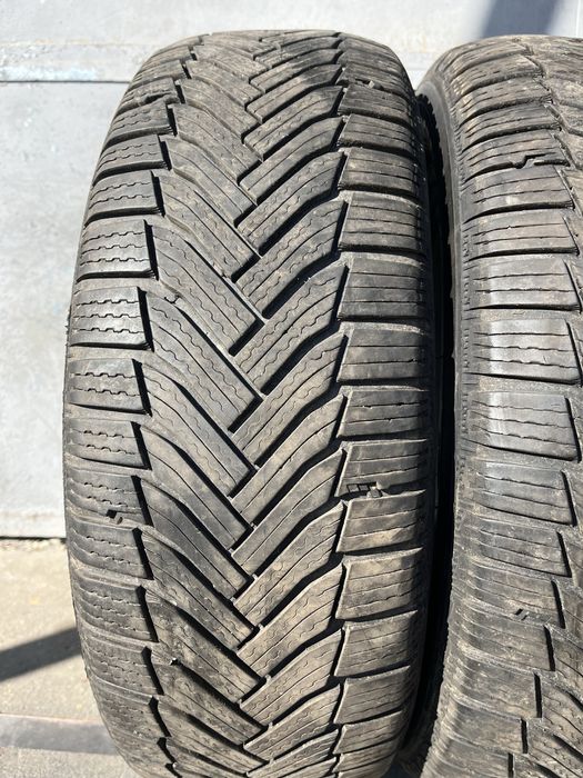 2 бр. зимни гуми 215/65/16 Michelin A6 DOT 3623 5,5 mm